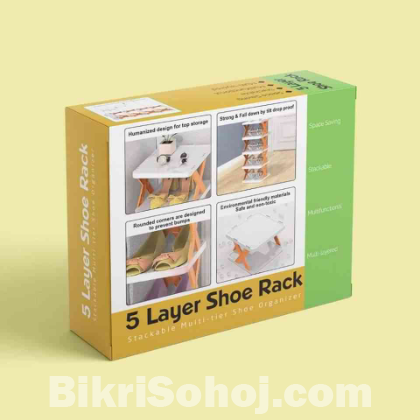 5 Layer shoe rack